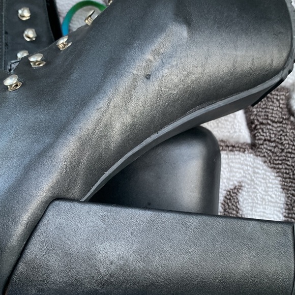 UNIF Platform Boots 100% Leather - Picture 15 of 16